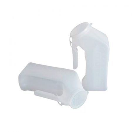 Orinal traslúcido con tapa