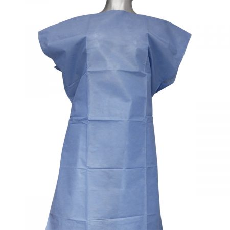 Bata desechable sin mangas