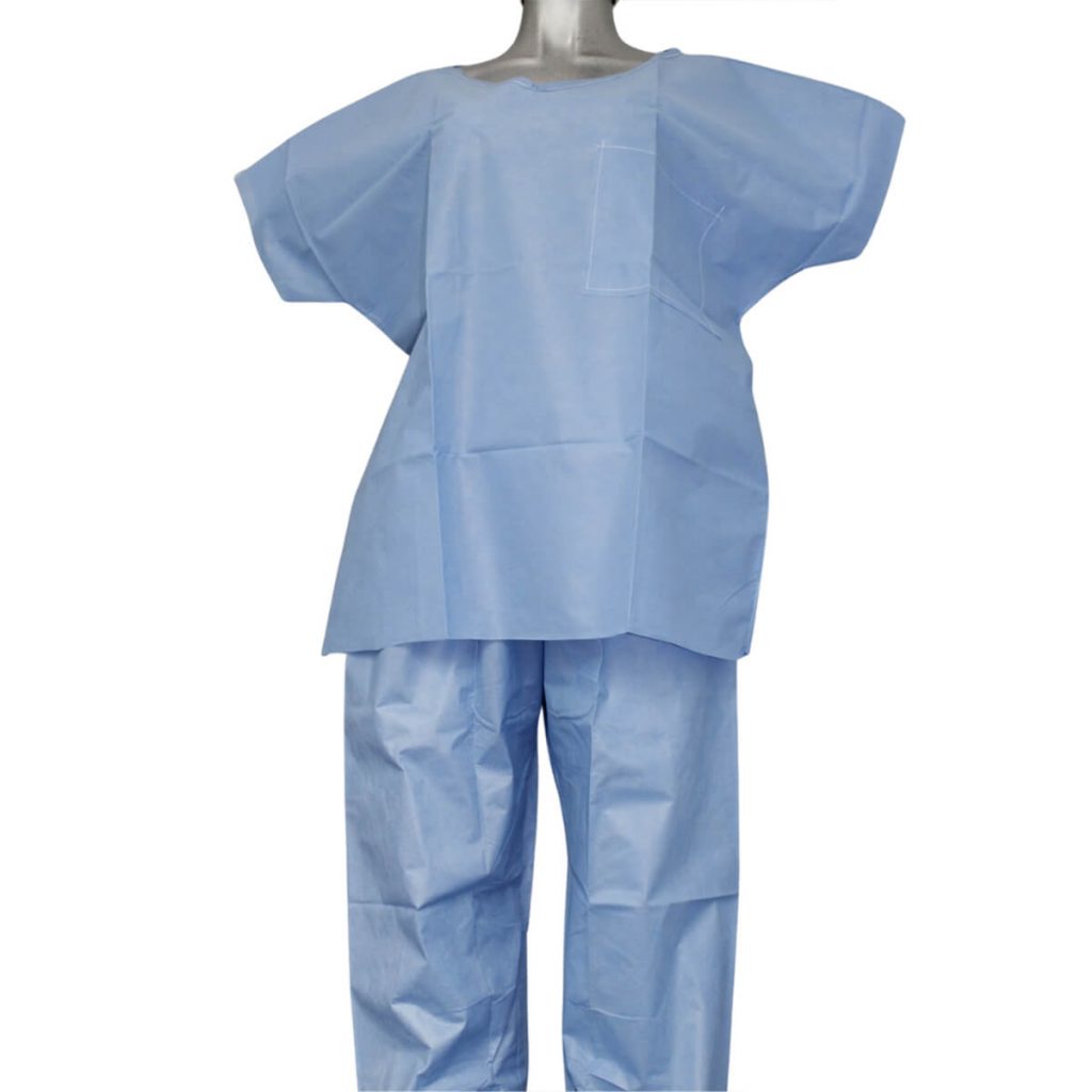 Uniforme QX desechable con resorte