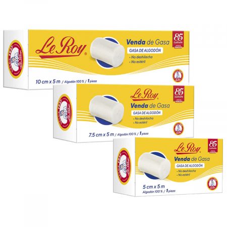 Venda de gasa simple