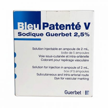 Azul patente 2.5% solución inyectable