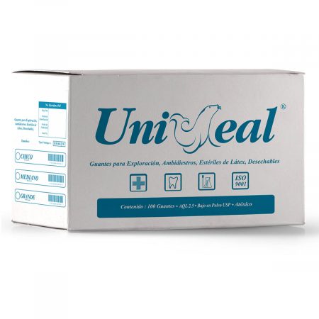Guante de exploración de látex estéril