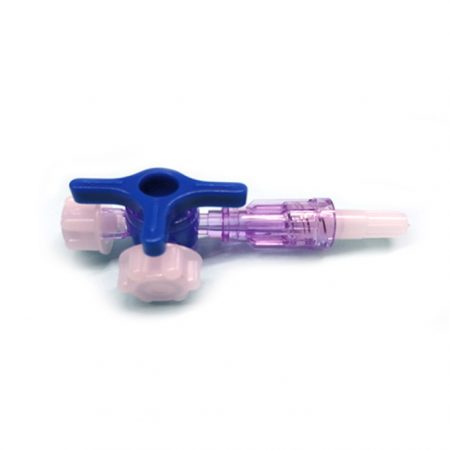 Llave 3 vías sin tubo de extensión